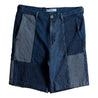 FUNDAMENTAL PATCHWORK SHORT PANTS 3YR WASH-INDIGO