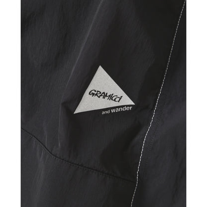 GRAMICCI GRAMICCI x ANDWANDER PATCHWORK WIND SHORT-BLACK