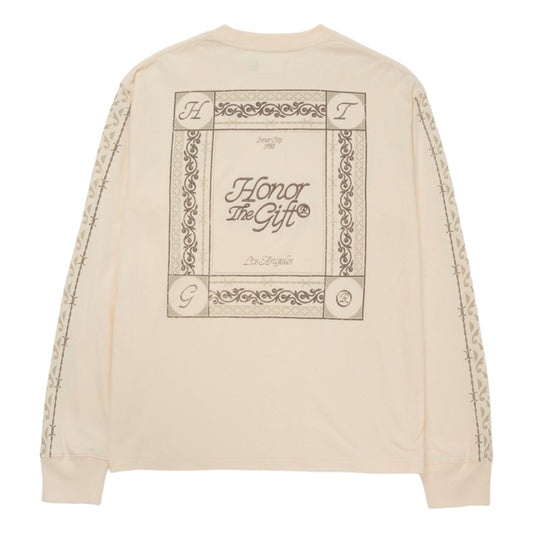HONOR THE GIFT PATTERN L/S-BONE