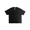 2ND CLOSET "PEACE LOVERS SMILEY" WASHED T-SHIRT-WASHED BLACK