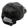 2ND CLOSET "PEACE LOVER" WASHED DAMAGED CAP-BLACK