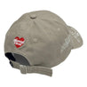 2ND CLOSET “PEACE LOVES ALIENS GRAFFITI- WASHED CAP-WASHED BEIGE