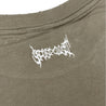 2ND CLOSET "PEACE MARIA" PRINTED WASHED T-SHIRT-BEIGE