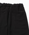 AND WANDER PE MELANGE TWILL WIDE PANTS-BLACK