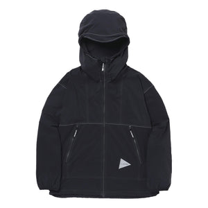 AND WANDER PERTEX WIND JACKET-BLACK