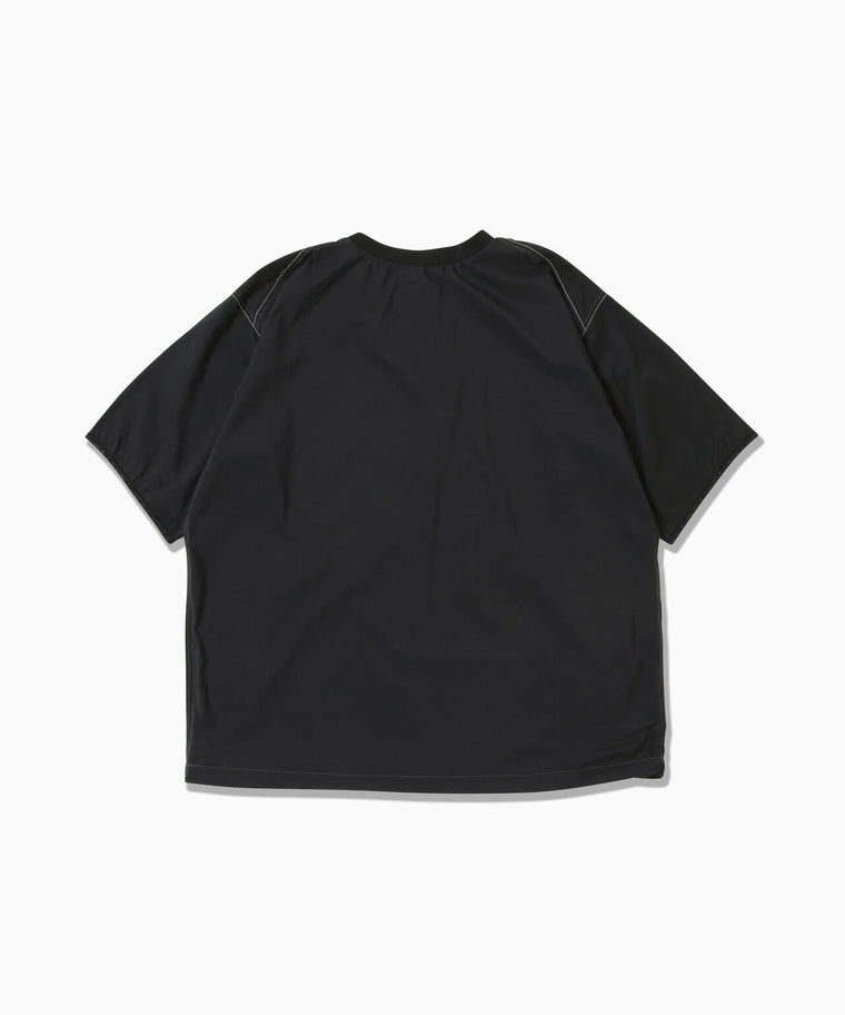 AND WANDER PERTEX WIND TEE-BLACK