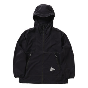AND WANDER PERTEX WIND JACKET-BLACK