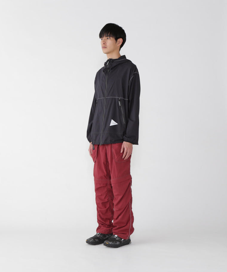 AND WANDER PERTEX WIND JACKET-BLACK
