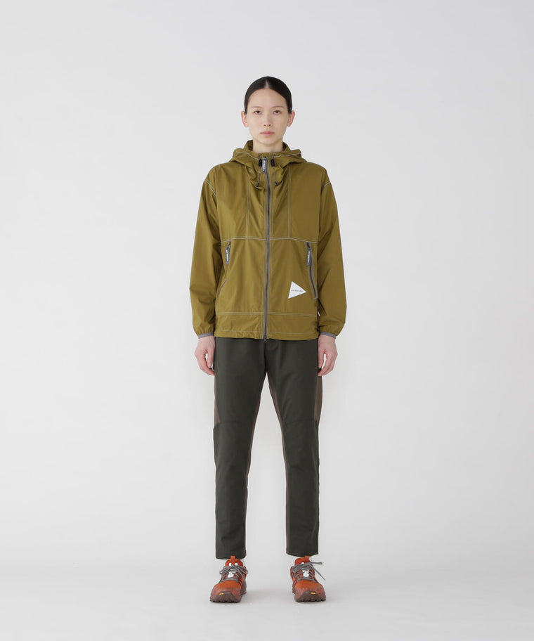 AND WANDER PERTEX WIND JACKET-YELLOW OLIVE