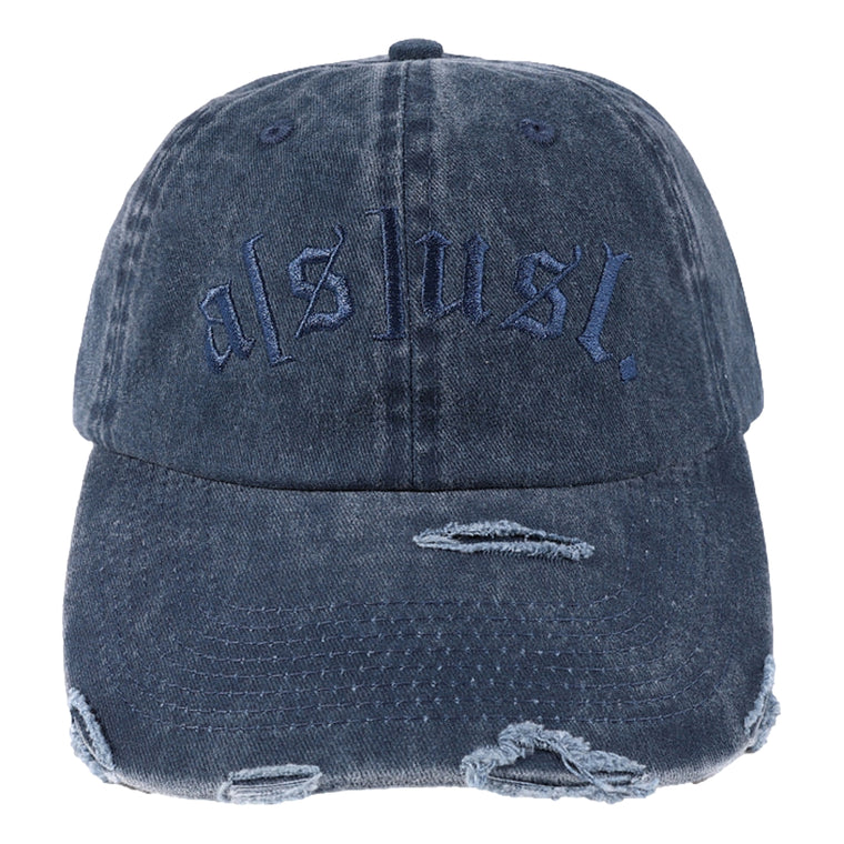 A[S]USL PIGMENT DYE ASUSL LOGO CAP-NAVY