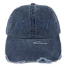 A[S]USL PIGMENT DYE ASUSL LOGO CAP-NAVY