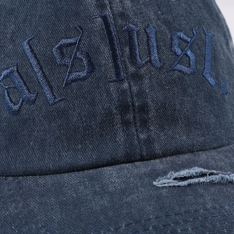 A[S]USL PIGMENT DYE ASUSL LOGO CAP-NAVY