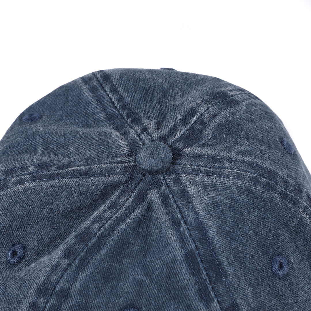 A[S]USL PIGMENT DYE ASUSL LOGO CAP-NAVY