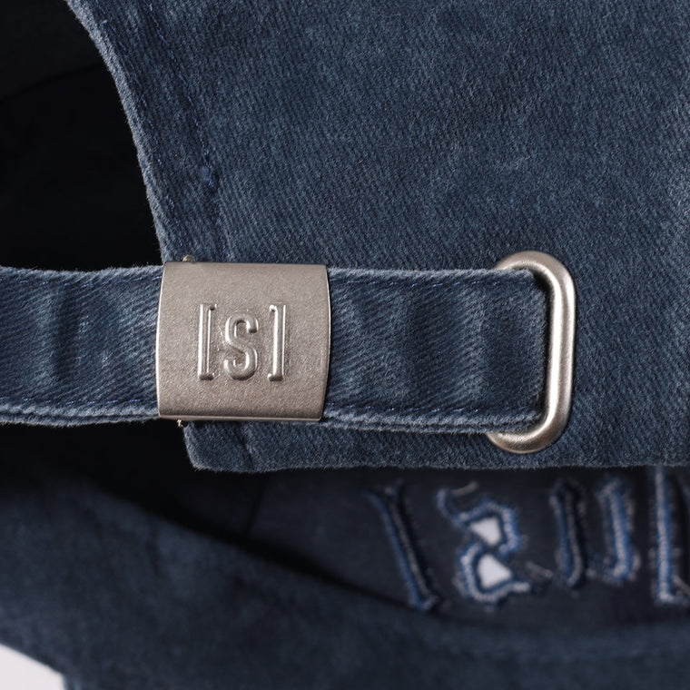 A[S]USL PIGMENT DYE ASUSL LOGO CAP-NAVY