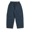 NEUTRAL SOCIETY PIGMENT DYE PARACHUTE PANTS-NAVY
