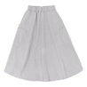 A[S]USL PIQUE BALLOON SKIRT-HEATHER GREY