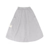 A[S]USL PIQUE BALLOON SKIRT-HEATHER GREY