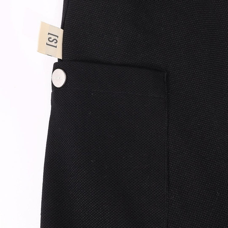 A[S]USL PIQUE BALLOON SKIRT-BLACK