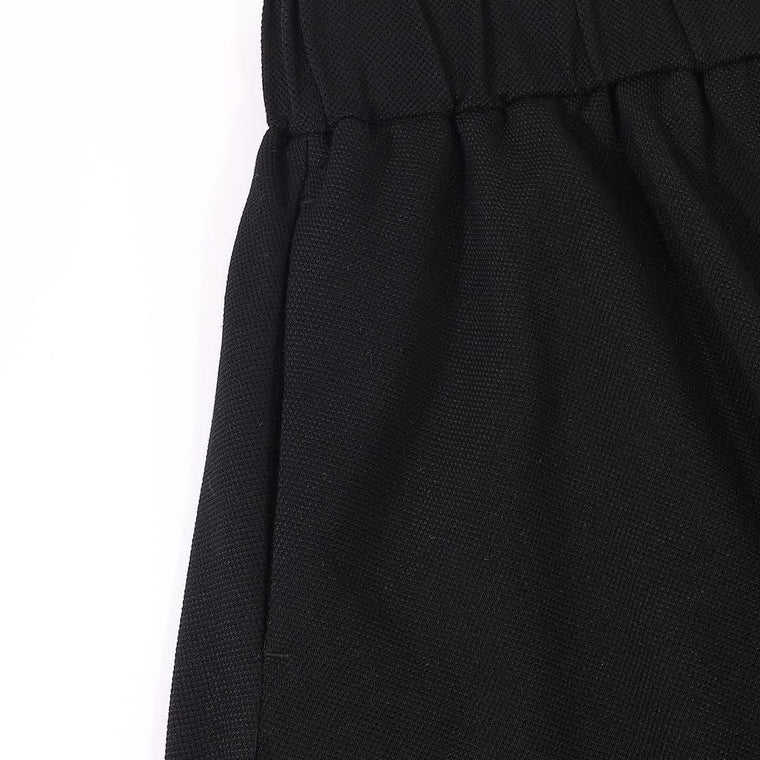 A[S]USL PIQUE BALLOON SKIRT-BLACK