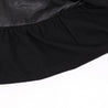 A[S]USL PIQUE BALLOON SKIRT-BLACK