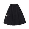 A[S]USL PIQUE BALLOON SKIRT-BLACK