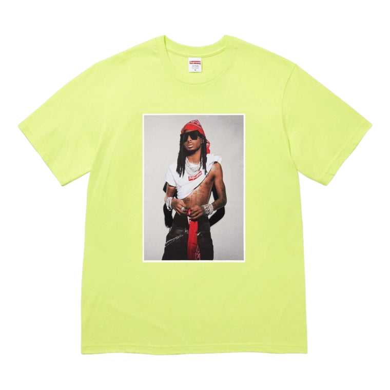 SUPREME PLAYBOI CARTI TEE-PALE GREEN