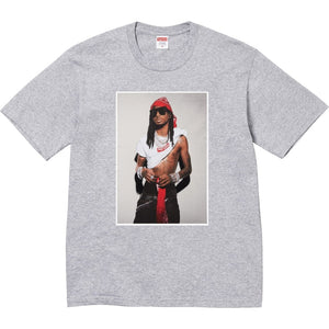 SUPREME PLAYBOI CARTI TEE-HEATHER GREY