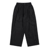 NEUTRAL SOCIETY PLEATED BALLOON TROUSERS-BLACK STRIPES