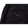 NEUTRAL SOCIETY PLEATED BALLOON TROUSERS-BLACK STRIPES