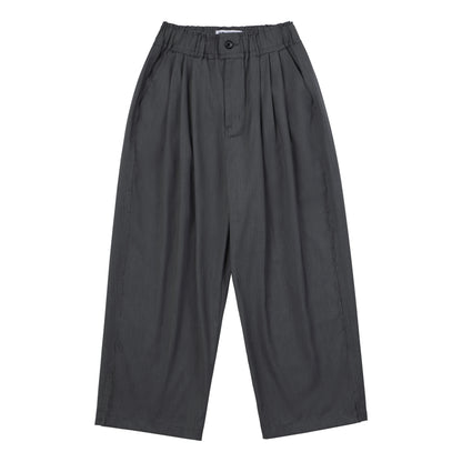 NEUTRAL SOCIETY PLEATED BALLOON TROUSERS-GREY