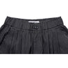 NEUTRAL SOCIETY PLEATED BALLOON TROUSERS-GRAY STRIPES