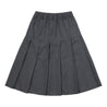 NEUTRAL SOCIETY PLEATED MIDI SKIRT-GREY