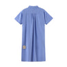 A[S]USL POCKET SHIRT DRESS-BLUE