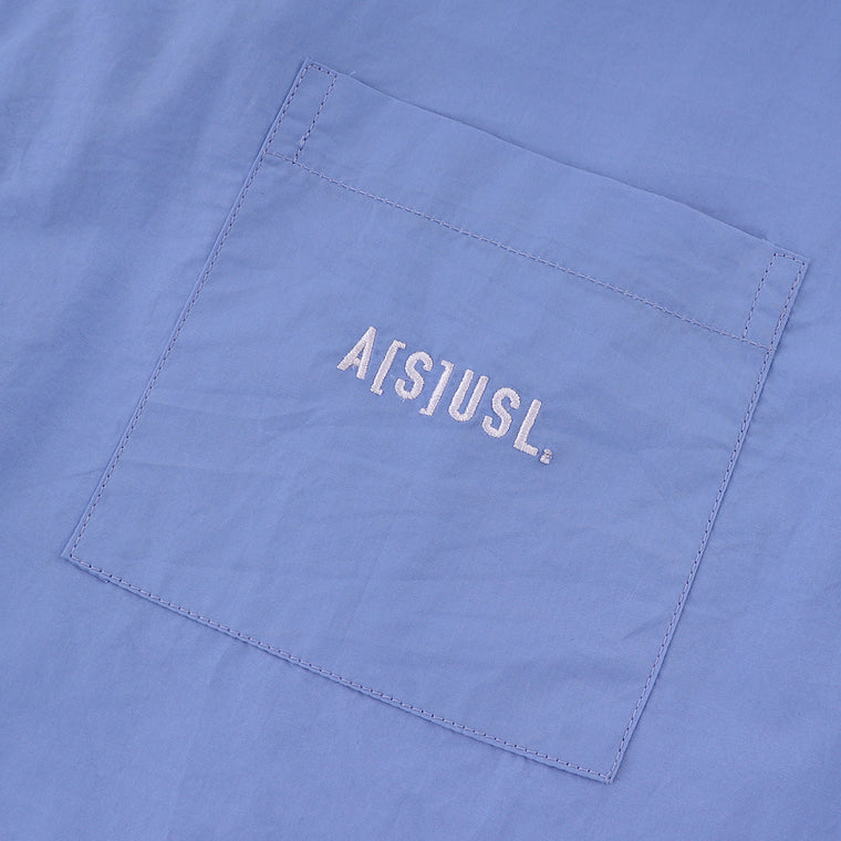 A[S]USL POCKET SHIRT DRESS-BLUE