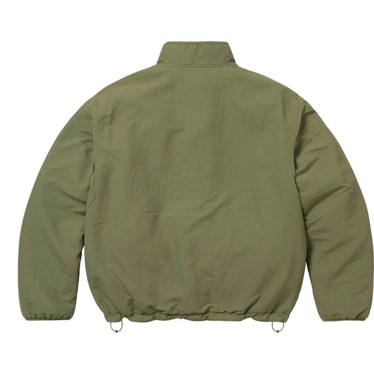 SUPREME POLARTEC® SHEARLING REVERSIBLE PULLOVER-OLIVE