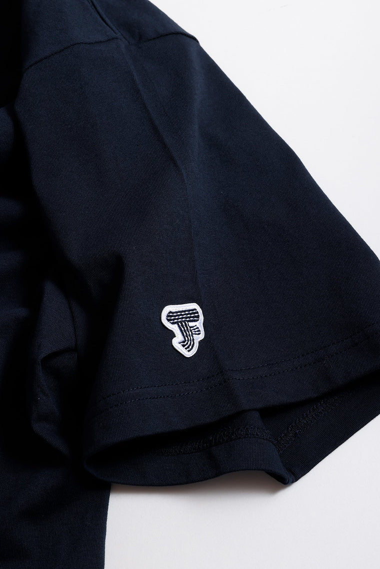 FUNDAMENTAL FA26TE15 / PRINTED BORO TEE-NAVY