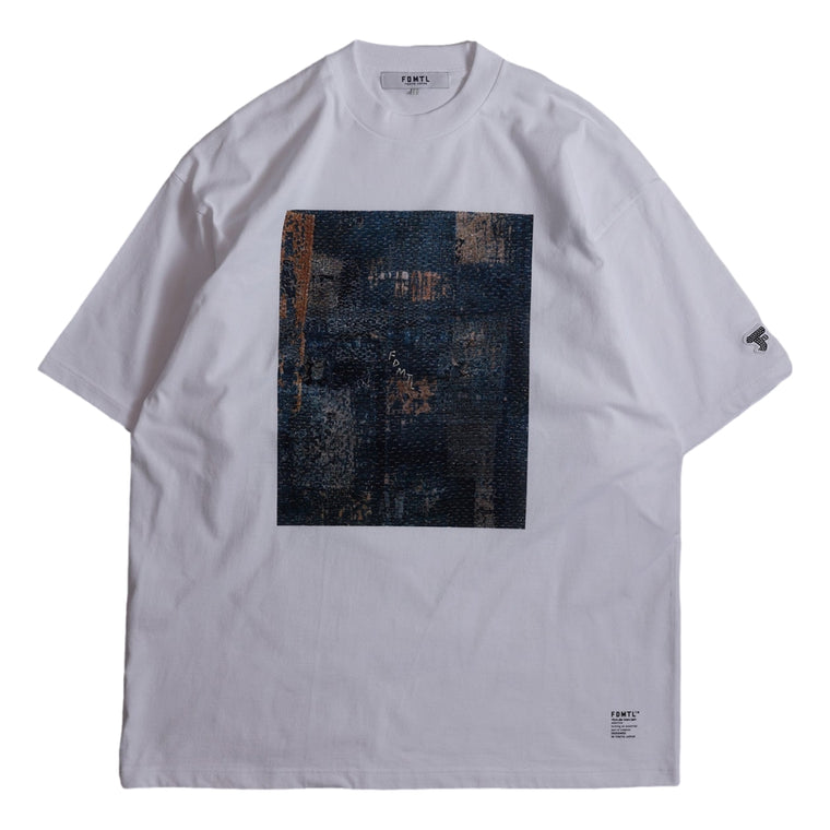 FUNDAMENTAL FA26TE15 / PRINTED BORO TEE-WHITE