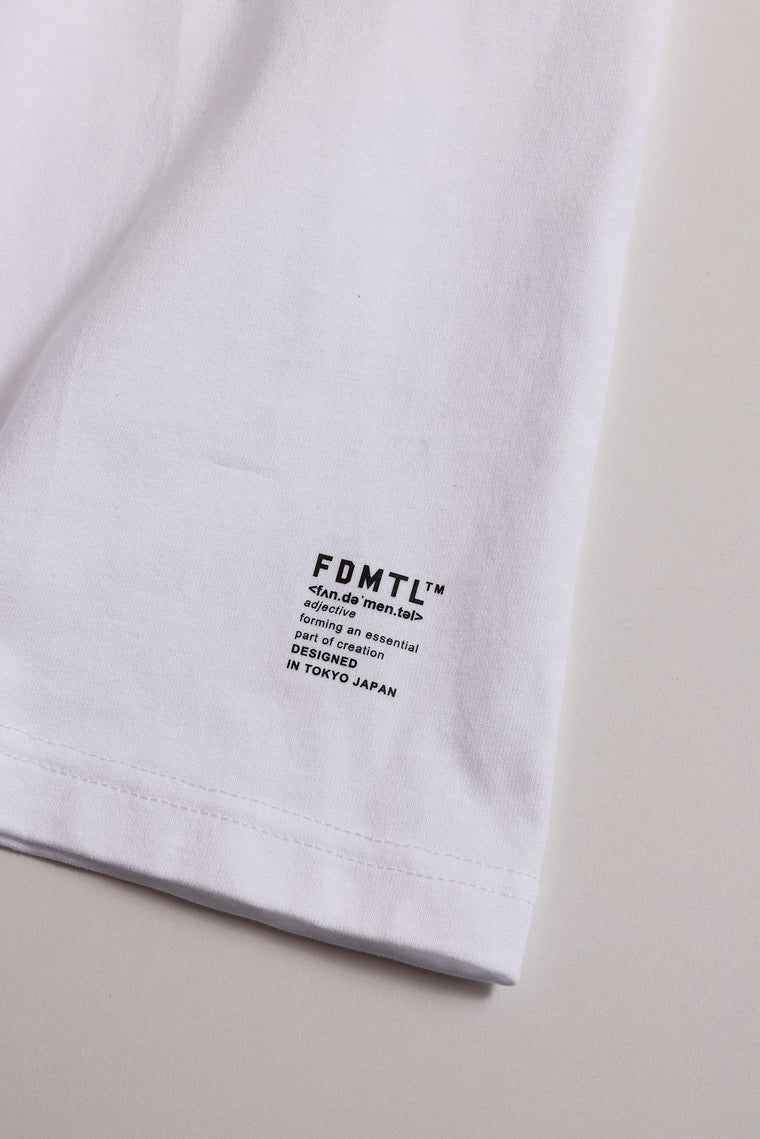 FUNDAMENTAL FA26TE15 / PRINTED BORO TEE-WHITE