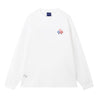 ORI FREDERIQO PRINTED LONG SLEEVES T-SHIRT-WHITE