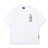 ORI FREDERIQO PRINTED SS TEE-WHITE