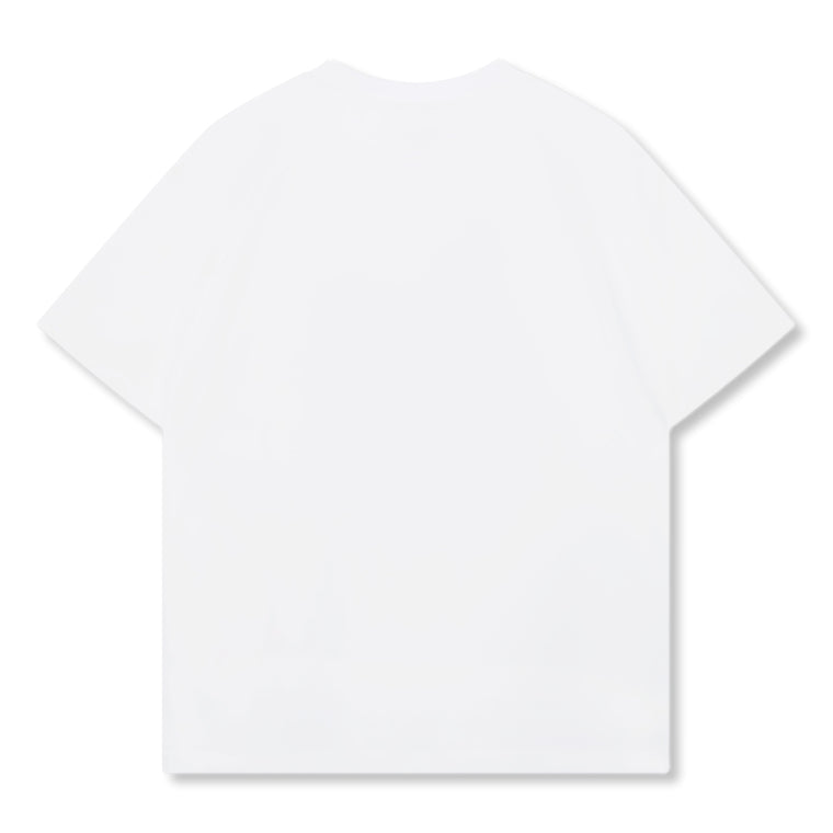 ORI FREDERIQO PRINTED T-SHIRT-WHITE