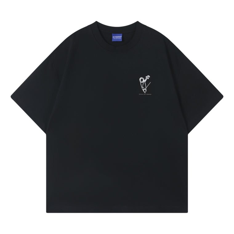 ORI FREDERIQO PRINTED TEE-BLACK