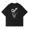 ORI FREDERIQO PRINTED TEE-BLACK