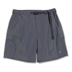 NINE POINT NINE PULSAR LASER SHORTS-DARK GREY