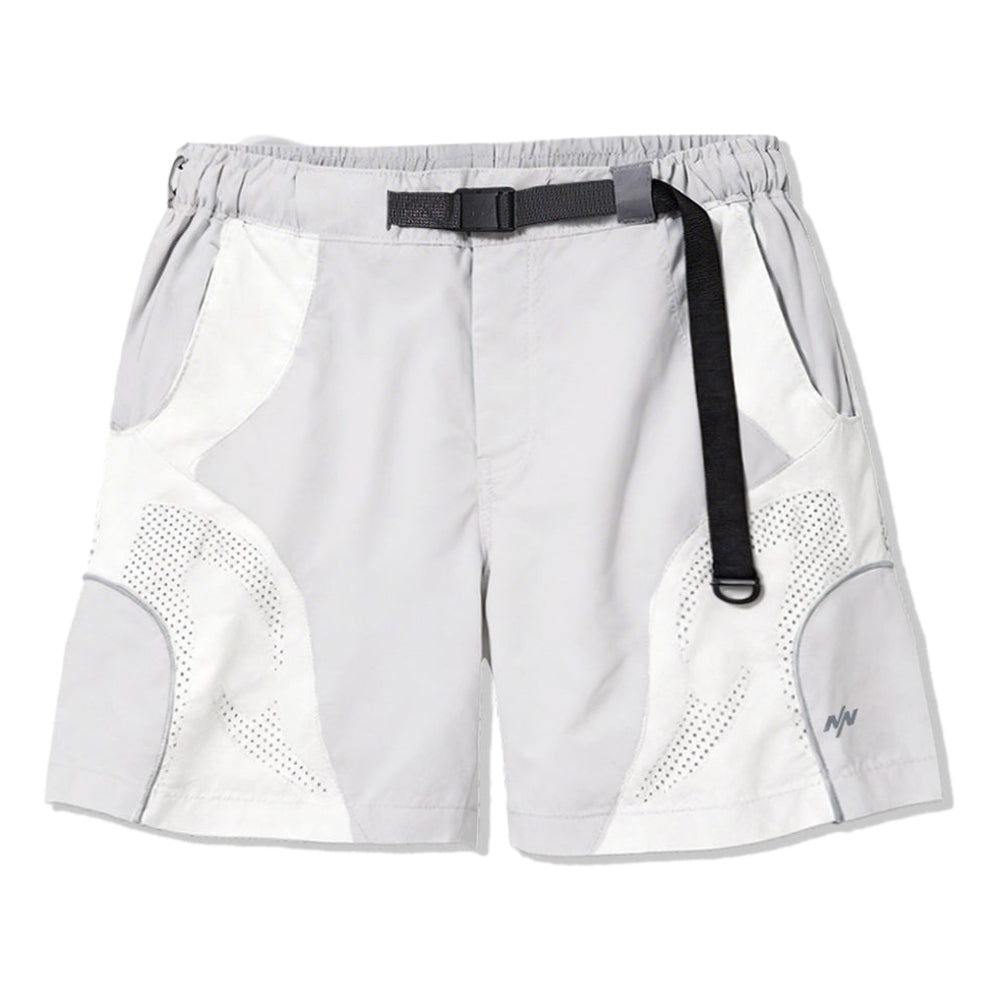 Nine Point NINE POINT NINE PULSAR LASER SHORTS-LIGHT GREY - Popcorn Store