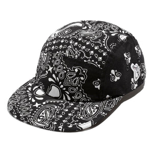 #FR2 PAISLEY CAP-BLACK