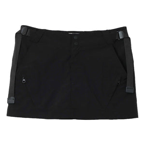 ASTRA POLISH MINI SKIRT-BLACK