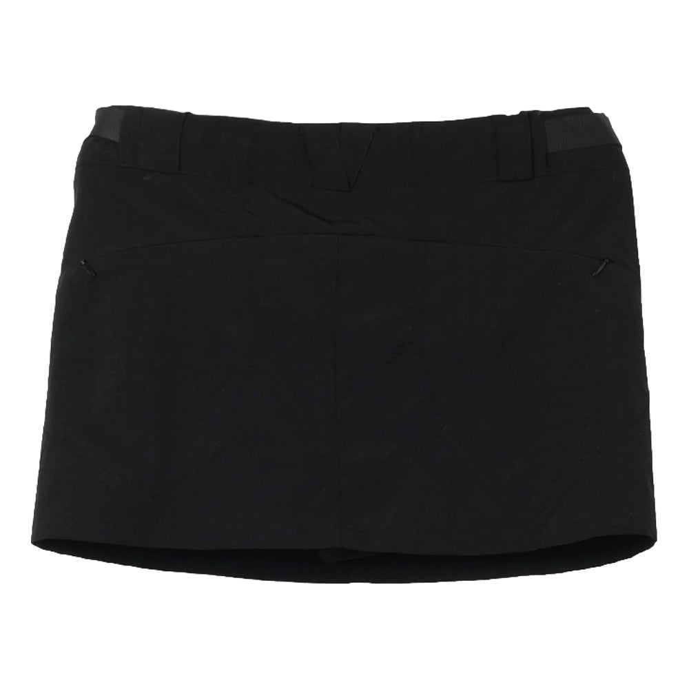 ASTRA POLISH MINI SKIRT-BLACK