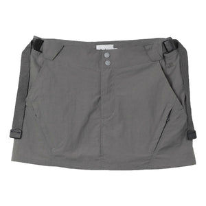 ASTRA POLISH MINI SKIRT-DARK GREY