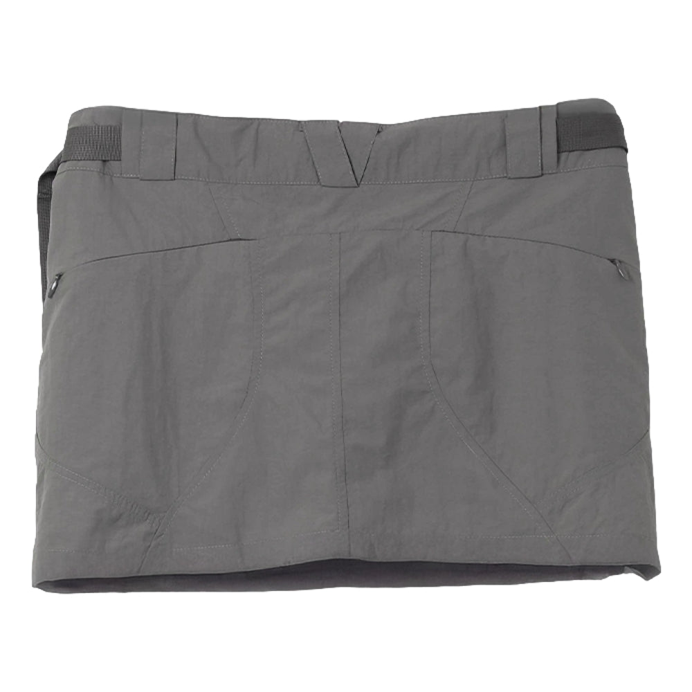 ASTRA POLISH MINI SKIRT-DARK GREY
